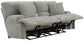 Renaldo - Power Sofa With Zero Gravity Recline - Stone