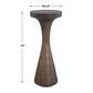 Miko - Indoor-Outdoor Drink Table - Bronze