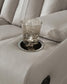 Elevate Edges - Reclining Sofa With Drop Down Table - Coin