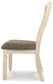 Bolanburg - Dining UPH Side Chair (Set of 2) - Rake Back - Brown / Beige