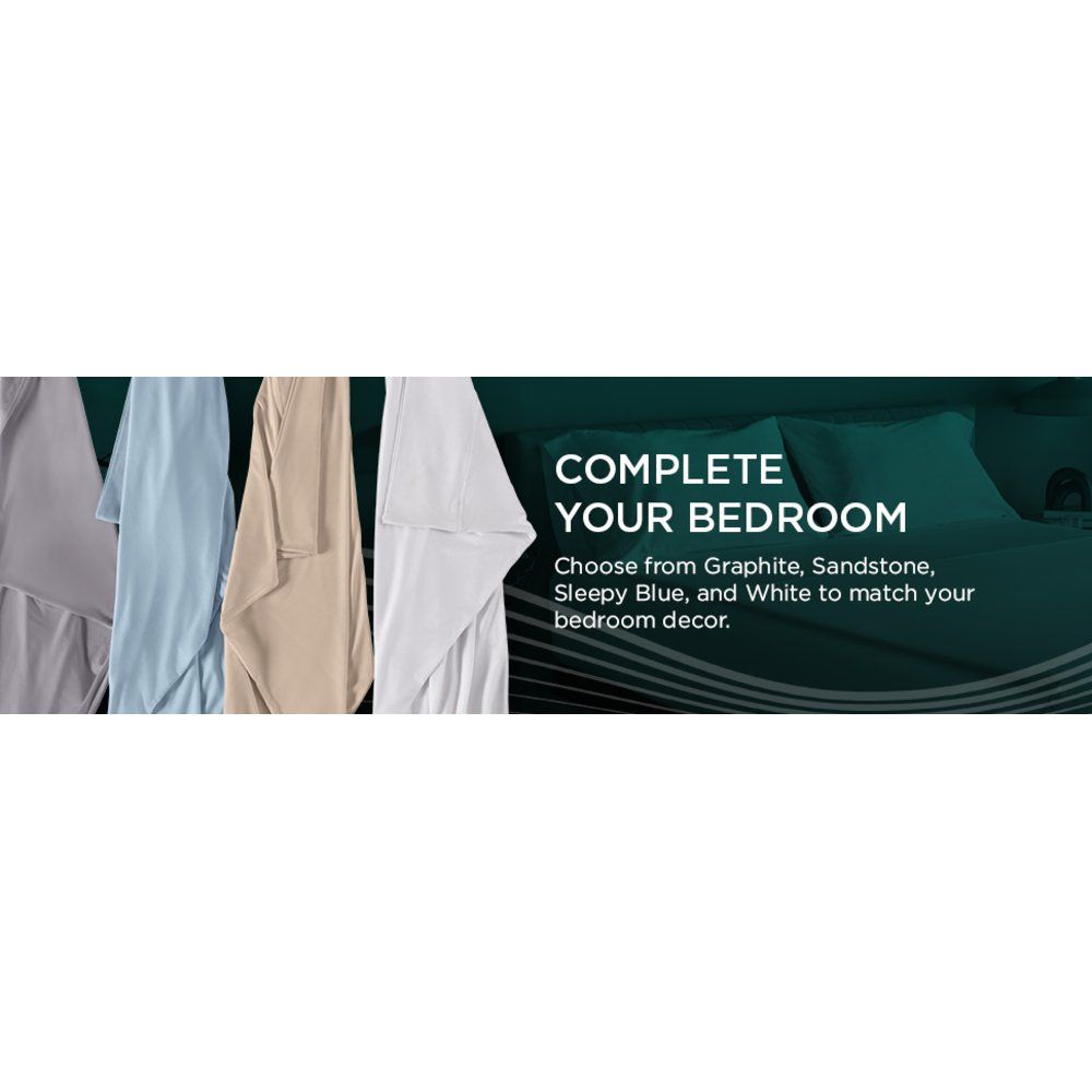 Tempur-Adapt - Tempur-Adapt Luxe Egyptian Cotton Sheets - White