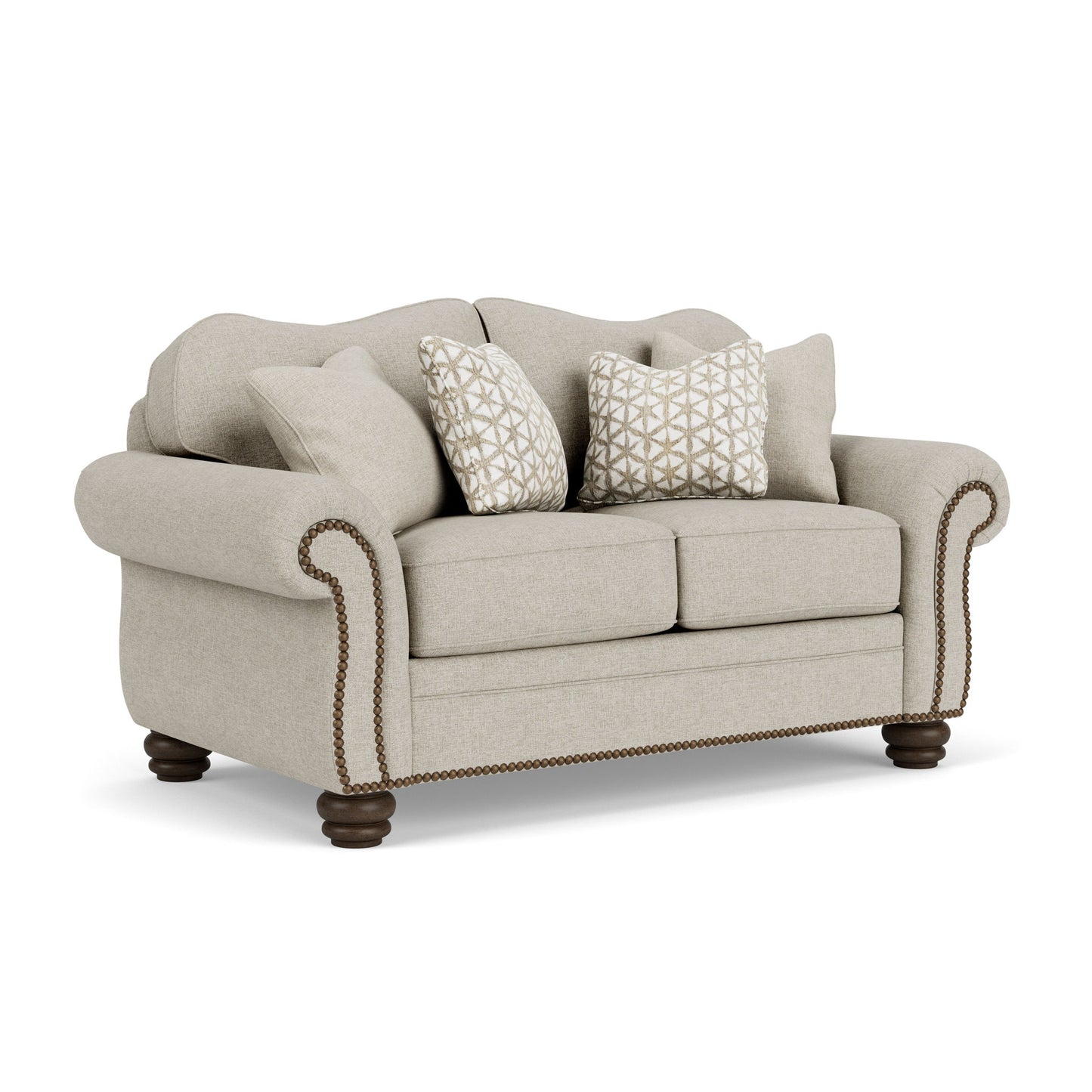 Bexley - Loveseat, Nailhead Trim