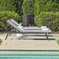 Bea - Outdoor Pool Chaise - Black