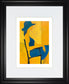 In View Of Il By Augustine - Framed Print Wall Art - Yellow