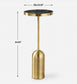 Pascal - Brass Drink Table