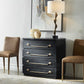 Halifax - Mahogany Accent Chest - Black