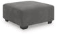 Clarington - Oversized Accent Ottoman - Greystone