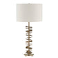 Akoa - Metal Disc Table Lamp - Brass,Gold