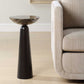 Hastings - Marble Accent Table - Dark Brown