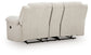 Orlen - Double Reclining Loveseat With Console - Winter