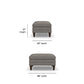 Eleanora - Fabric Ottoman