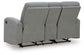 Gauntlet - 2 Pc. - Reclining Sofa And Loveseat - Sterling