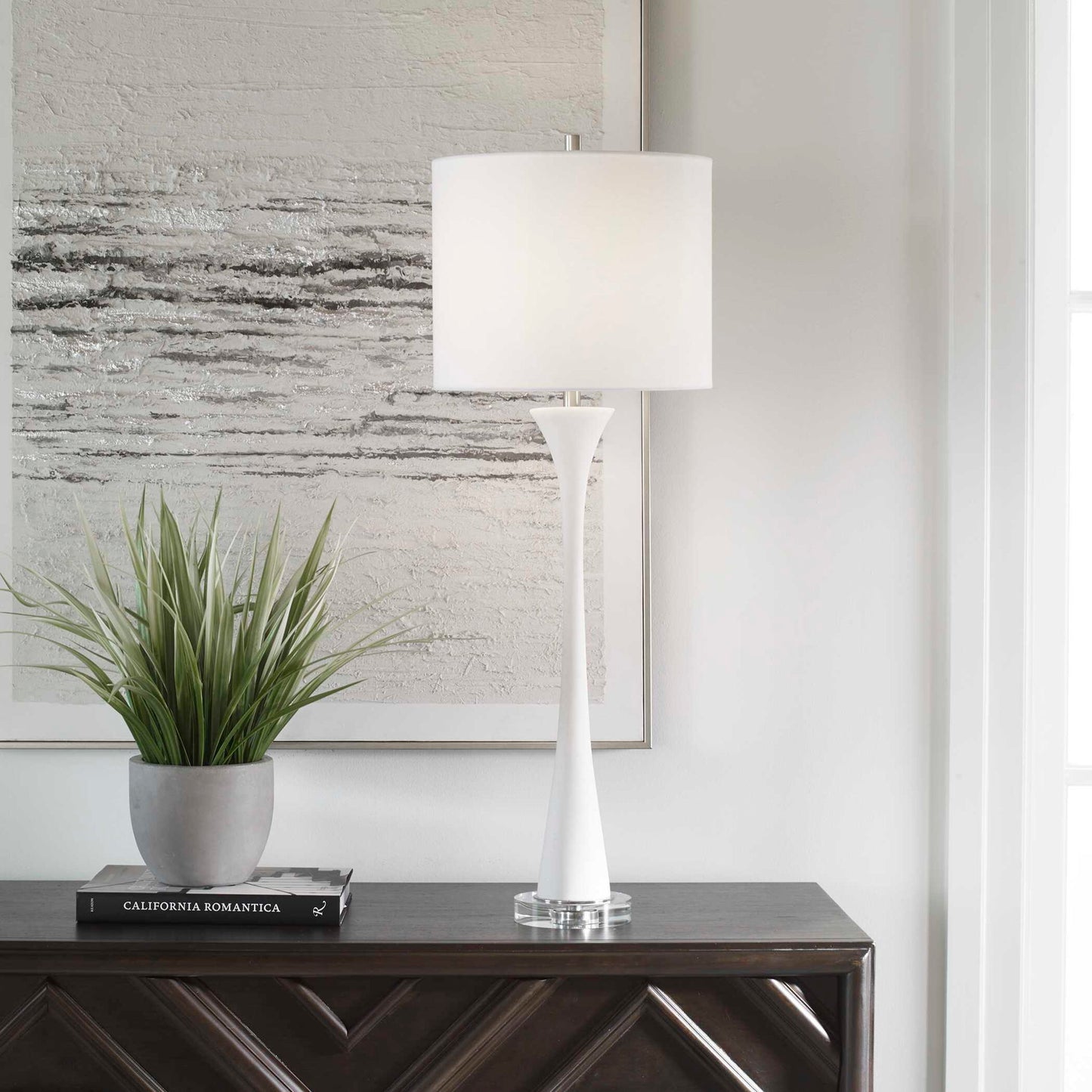 Fountain - Stone Buffet Lamp