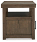 Boardernest - Rectangular End Table - Brown
