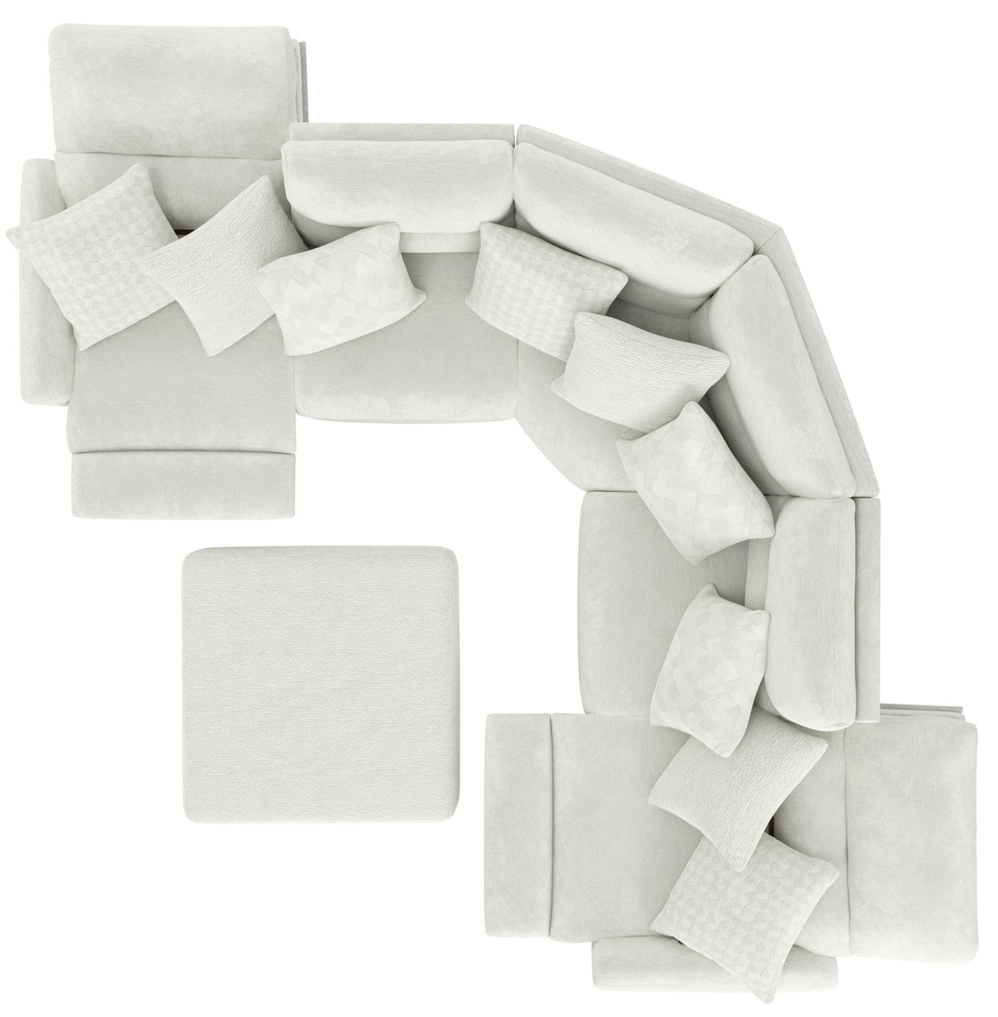 Majesty - Deep Seating Power Reclining Sectional