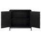 Briseis - 2 Door Cabinet - Black