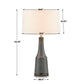Slovis - Table Lamp - Gray