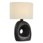 Peephole - Outdoor Bronze Table Lamp - Black