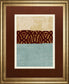 34x40 Revealed I By Alonzo Saunders - Dark Brown