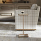 Gamora - Marble Drink Table - Gold / Green