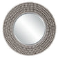 Portside - Round Gray Mirror