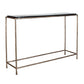 Ovard - Minimalist Metal Console Table - Brass