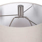 Stevens - Bleached Wood Buffet Lamp - White