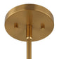 Darby - 1 Light Architectural Oval Pendant - Bronze / Black
