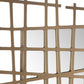 Golden Intersection - Mirrored Wall Decor - Brass