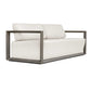 Remsen - Outdoor Sofa - Gray / Oyster White