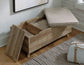 Gerdanet - Storage Bench - Beige