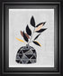 22x26 Decorated Vase with Plant IV By Melissa Wang - Gray