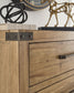 Ridgester - Five Drawer Chest - Light Brown