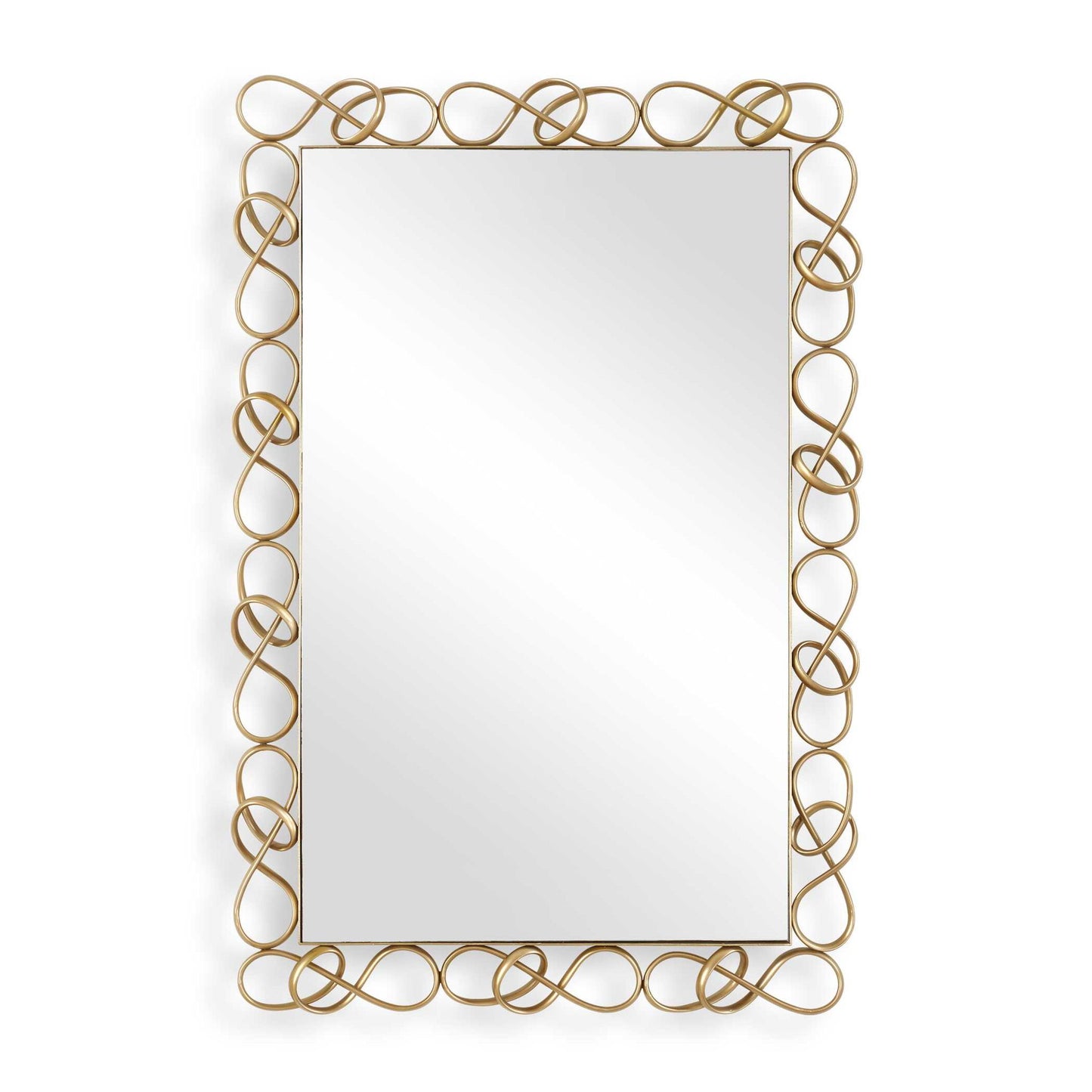 Twist It - Mirror - Antique Brass