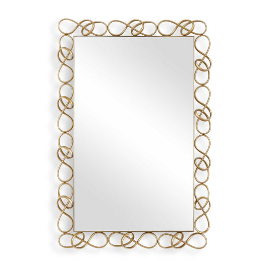 Twist It - Mirror - Antique Brass