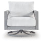 Hurley Park - 4 Pc. - Outdoor Sofa, 2 Lounge Chairs And Coffee Table - Gray