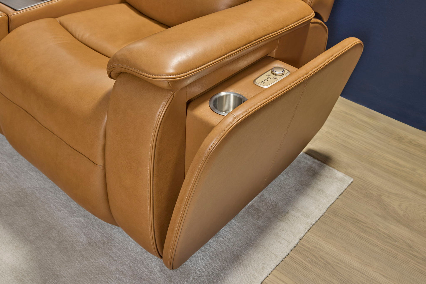 Ziggy - Power Reclining Sofa With Power Headrest, Lumbar, Heat & Massage