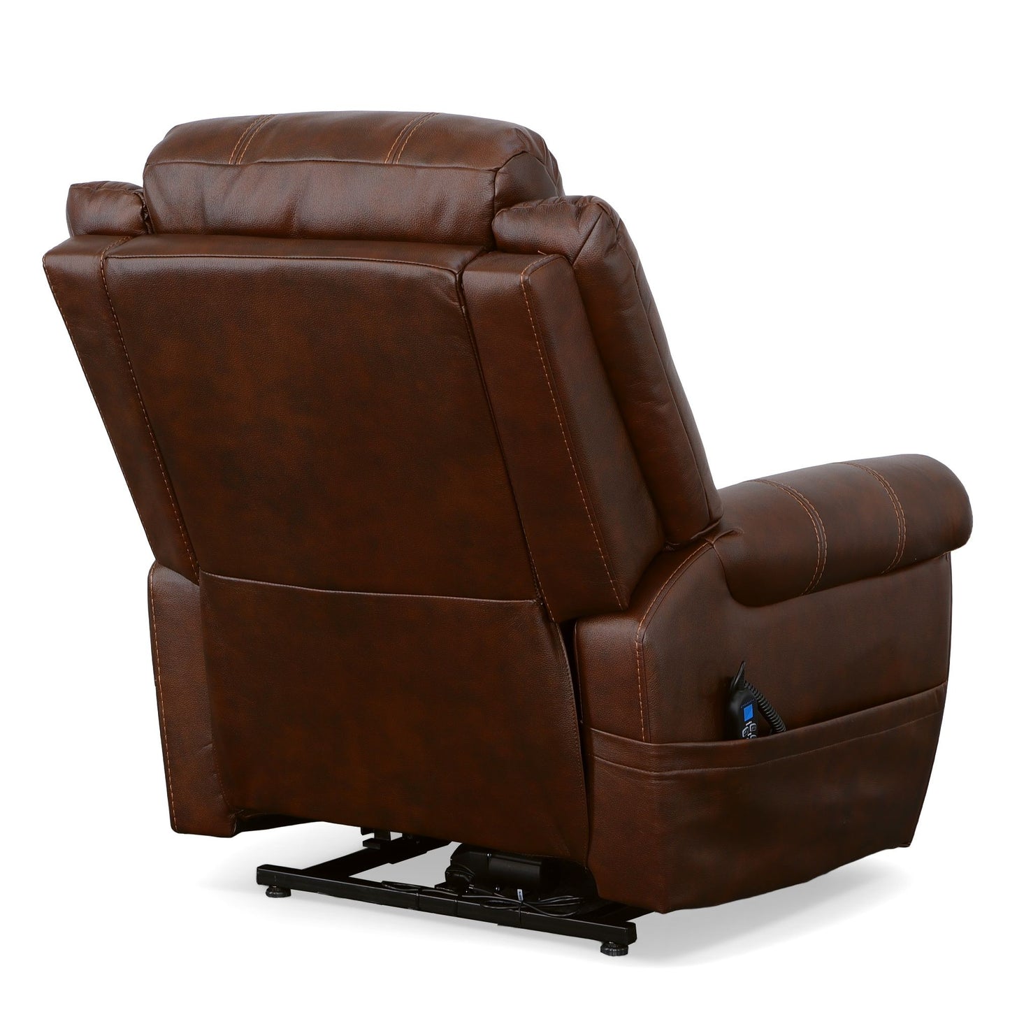 Oscar - Power Lift Recliner With Right-Hand Control & Power Headrest - Pumpernickel