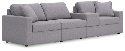 Modmax - Straight Sectional - Granite