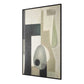 Fair Trade - Geometric Abstract Art - Black / Brown / Gray / Green