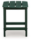 Sundown Shores - Rectangular End Table - Green