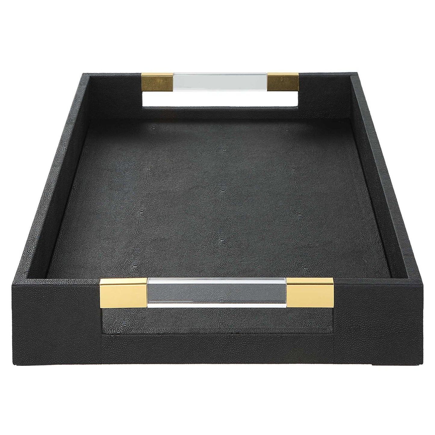 Wessex - Shagreen Tray - Black