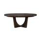 Cascade Falls - Pedestal Table - Satin Espresso