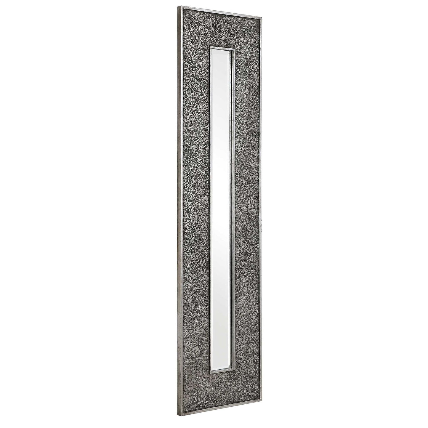 Bannon - Tall Metallic Mirror - Dark Gray