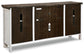 Havalance - Extra Large TV Stand - 4 Doors - Brown / Beige