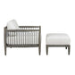 Borneo - Cushion Outdoor Ottoman - White