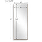 Patterson - Dressing Mirror - Bronze