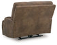 Beckley Place - Power Recliner With Adjustable Headrest - Earth