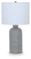 Wimlow - Ceramic Table Lamp - Gray Blue