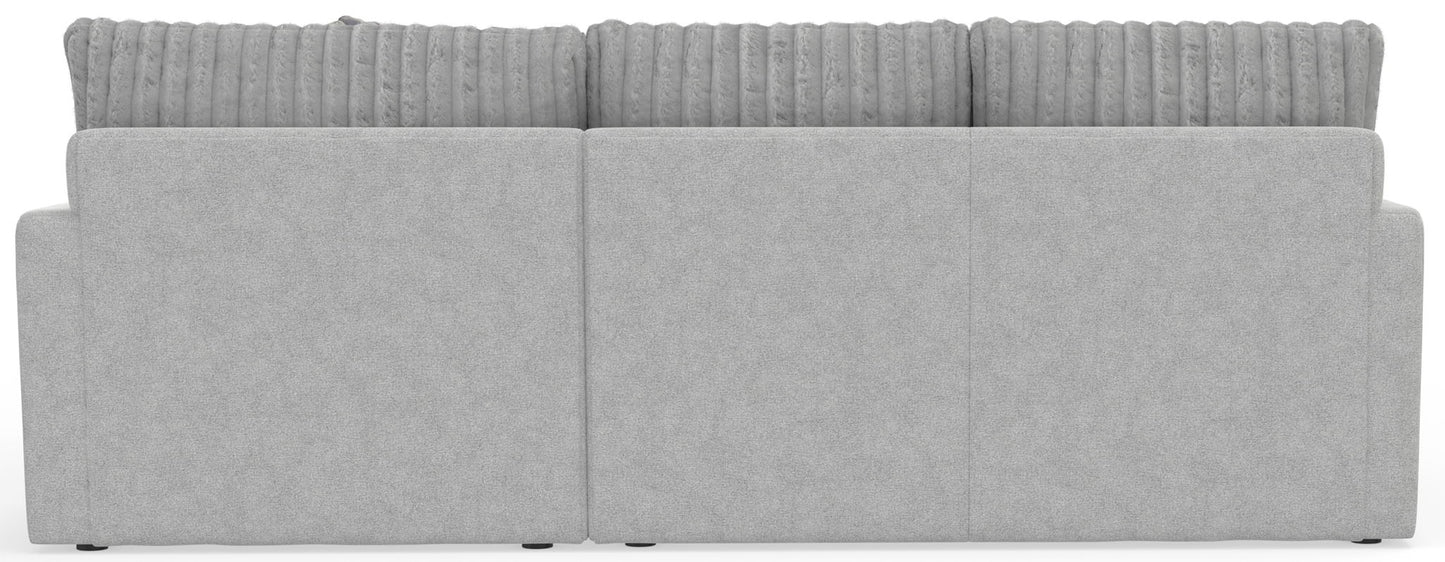 Titan - Sectional With Comfort Coil Seating And Accent Pillows Included